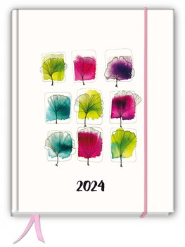 Kalendarz 2024 szyty dla minimalistów TaDaPlanner książkowy tygodniowy A5+ - TADAPLANNER