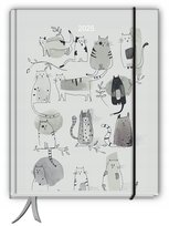 Kalendarz 2025 biznesowy szyty TaDaPlanner książkowy tygodniowy A5+ roczny