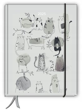 Kalendarz 2025 biznesowy szyty TaDaPlanner książkowy tygodniowy A5+ roczny - TADAPLANNER