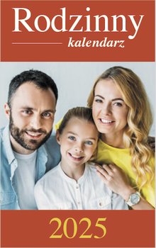 Kalendarz 2025, rodzinny, B7, zdzierak - O-press