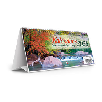 Kalendarz 2026 Biurkowy Mini Poziomy 19,6X9,4 Stojacy Piramidka - Inna marka