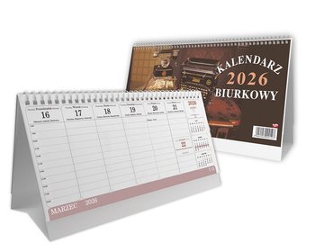 Kalendarz 2026 Biurkowy poziomy SB1 - Sapt