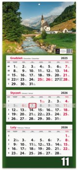 Kalendarz 2026 trÓjdzielny 2026 miks wzorów do wyboru część 2 - Inna marka