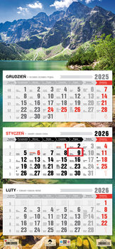 KALENDARZ 2026 TRÓJDZIELNY MORSKIE OKO KT1 V88 - Pan Kalendarzyk