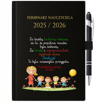 Kalendarz A5 2025/2026 świetny prezent z okazji zakończenia roku szkolnego