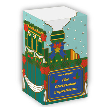 Kalendarz Adwentowy 2024 z kawą - prezent z 24 różnymi smakami kawy mielonej, idealny upominek na święta Bożego Narodzenia, 240g dla kobiety mężczyzny faceta - Cup&You