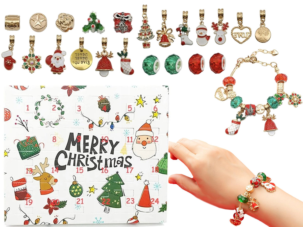 Kalendarz adwentowy z bransoletkami 6