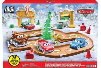 Kalendarz adwentowy Disney Pixar Cars Mini auta dla chłopców - Auta
