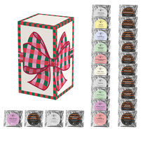 KALENDARZ ADWENTOWY KAWA SMAKOWA I HERBATA SYPANA NA ROK 2025 - 24 ŚWIĄTECZNE SMAKI - PREZENT UPOMINEK DLA KOBIETY MAMY ŻONY DZIEWCZYNY NARZECZONEJ NA ŚWIĘTA MIKOŁAJA