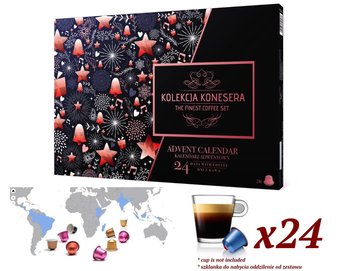 Kalendarz adwentowy z kawą Nespresso w kapsułkach Nespresso Lavazza - Poznajsmaki.pl