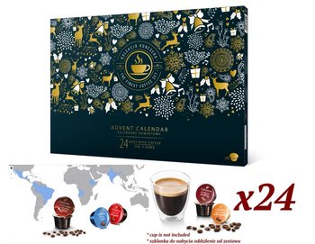 Kalendarz adwentowy z kawą Tchibo w kapsułkach Cafissimo firm Tchibo i Caffitaly - Poznajsmaki.pl