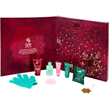 KALENDARZ ADWENTOWY z kosmetykami KOSMETYKI damskie ZESTAW kosmetyków - Spa Exlusives