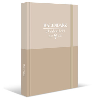 Kalendarz akademicki książkowy 2025/2026 beżowy (73992479 ) - Eurograf