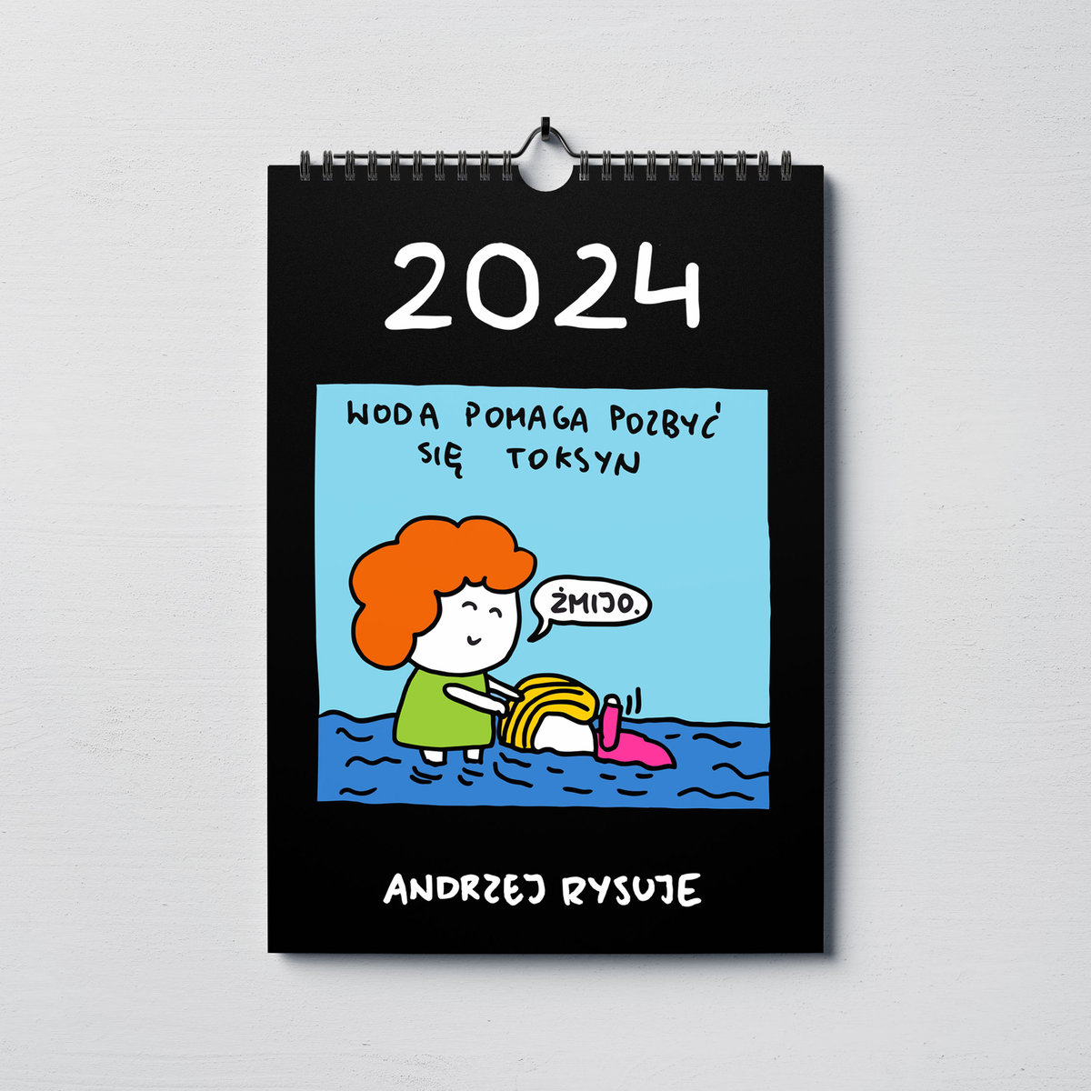 Kalendarz Andrzej Rysuje 2024 Hop Design Sklep Empikcom 4036