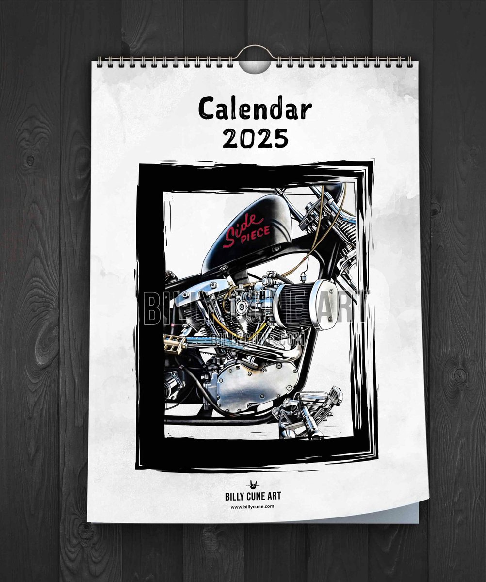 Kalendarz Billy Cune Art 2025 Inna marka Sklep