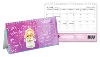 Kalendarz biurkowy 2026 miesięczny Kukartka, Dobrych Aniołów - Kukartka