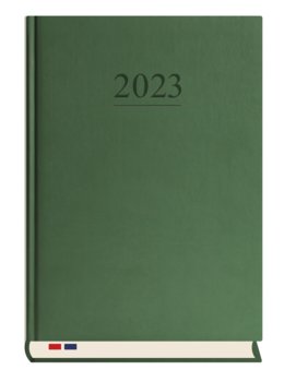 Kalendarz dzienny, 2023, A4, ciemna Zielony