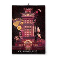 Kalendarz Hazbin Hotel 2026 A4