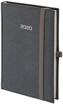 Kalendarz książkowy 2020, A4, Cross, srebrny
