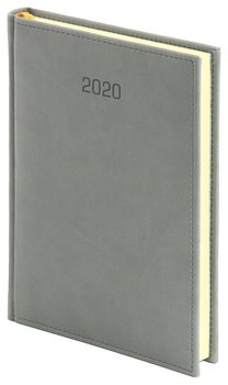 Kalendarz książkowy 2020, A4, Vivella, szary