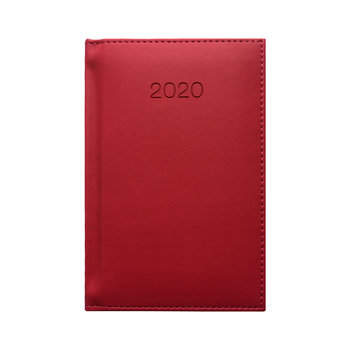 Kalendarz książkowy 2020, A6, amarantowy