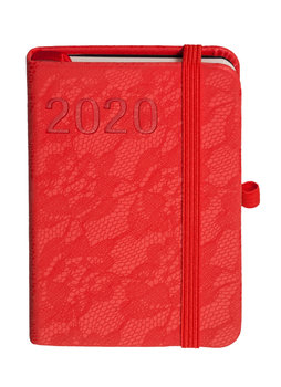 Kalendarz książkowy 2020, A7, TDW Awangarda, czerwony