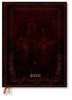 Kalendarz książkowy 2020, Black Moroccan Bold