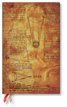 Kalendarz książkowy 2020, Maxi Vertical, Leonardo Sun & Moonlight, Paperblanks