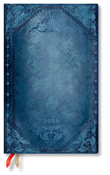 Kalendarz książkowy 2020, Maxi Vertical, Peacock Punk Bold, Paperblanks