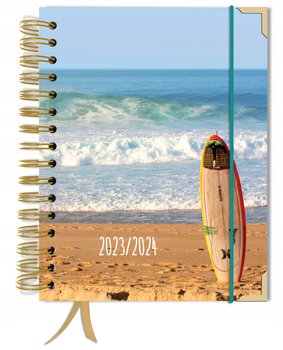 Kalendarz książkowy 2023/2024 dzienny B5 TaDaPlanner beżowy - TADAPLANNER