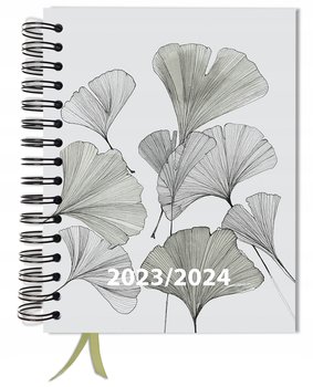 Kalendarz książkowy 2023/2024 dzienny B5 TaDaPlanner biznesowy Czarny, Szary, Srebrny - TADAPLANNER