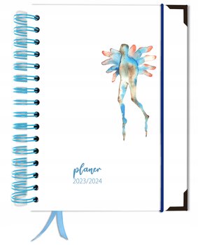 Kalendarz książkowy 2023/2024 tygodniowy B5 TaDaPlanner biznesowy niebieski - TADAPLANNER