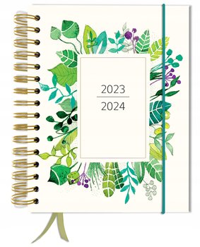 Kalendarz książkowy 2023/2024 tygodniowy B5 TaDaPlanner zielony - TADAPLANNER