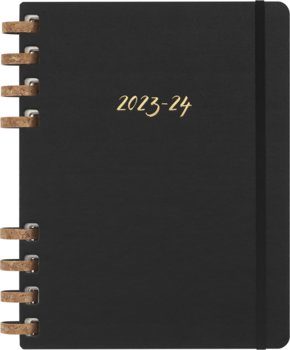 Kalendarz książkowy 2023/2024 tygodniowy Moleskine Extra Large na spirali czarny - Moleskine