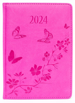 Kalendarz książkowy 2024 A5 Artsezon vivella różowy - Artsezon