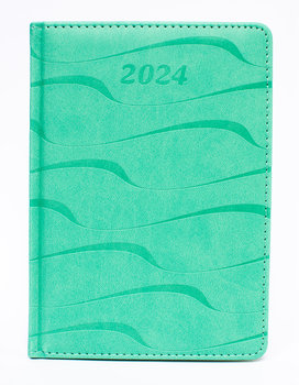 Kalendarz książkowy 2024 A5 Artsezon vivella turkusowy - Artsezon
