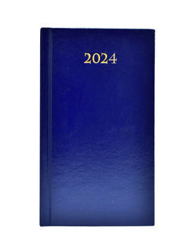 Kalendarz książkowy 2024 A6 Artsezon granatowy - Artsezon