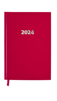 Kalendarz książkowy 2024 dzienny A5 Avanti ekonomiczny mix kolorów - Avanti