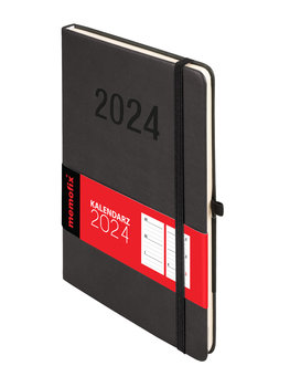 Kalendarz książkowy 2024 tygodniowy A5 Antra Memo czarny - Antra