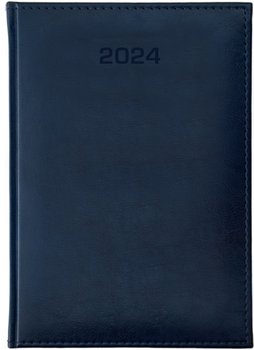 Kalendarz książkowy 2024 tygodniowy A5 Dazar niebieski - Dazar