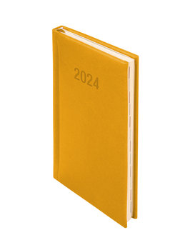 Kalendarz książkowy 2024 tygodniowy A6 Antra Vivella pomarańczowy - Antra