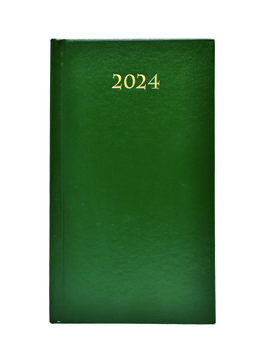 Kalendarz książkowy 2024 tygodniowy A6 Artsezon zielony - Artsezon