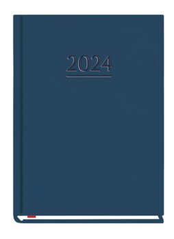 Kalendarz książkowy 2024 tygodniowy A6 Michalczyk i Prokop ola niebieski