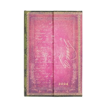 Kalendarz książkowy 2024 tygodniowy A6 Paperblanks Emily Dickinson I Died for Beauty Mini HOR - Paperblanks