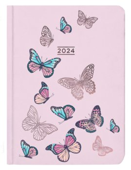 Kalendarz książkowy 2024 tygodniowy B6 ALBI motyle - Albi
