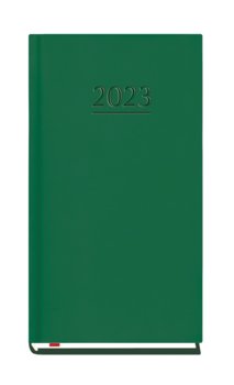 Kalendarz książkowy 2024 tygodniowy Michalczyk i Prokop kieszonkowy ciemno zielony