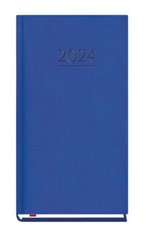 Kalendarz książkowy 2024 tygodniowy Michalczyk i Prokop kieszonkowy niebieski