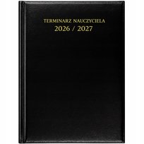 KALENDARZ KSIĄŻKOWY 2026/27 PREZENT DLA NAUCZYCIELA A5 TERMINARZ DZIENNY
