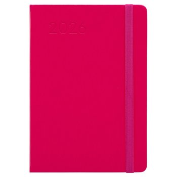 Kalendarz książkowy 2026 dzienny A5 Paperdot różowy - Paperdot