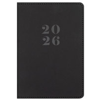 Kalendarz książkowy 2026 dzienny B6 Paperdot czarny